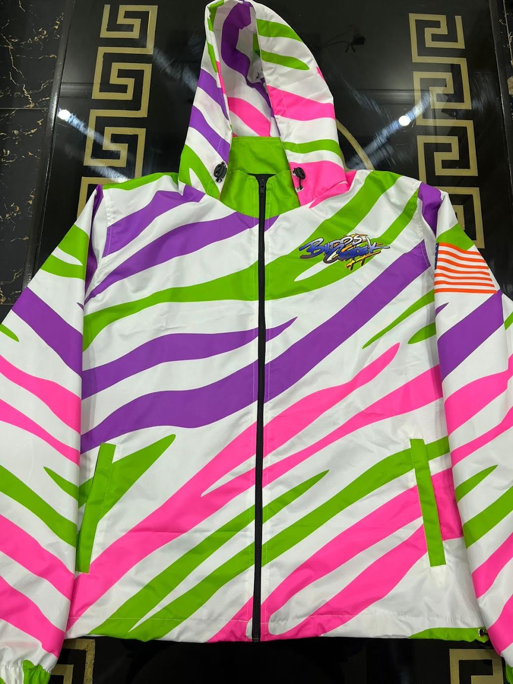 #10 Retro Zebra Budds Creek Jacket