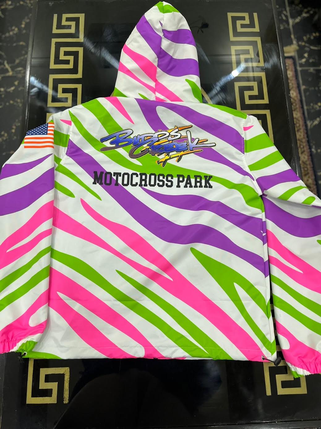 #10 Retro Zebra Budds Creek Jacket